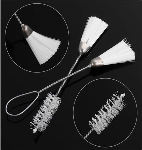 ياكو 10 قطع آلة الخياطة فرشاة مزدوجة من الجانبين تنظيف الغبار فرش أدوات تنظيف للمنزل لوحة المفاتيح الكمبيوتر in Kuwait