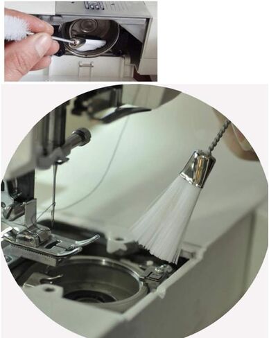 ياكو 10 قطع آلة الخياطة فرشاة مزدوجة من الجانبين تنظيف الغبار فرش أدوات تنظيف للمنزل لوحة المفاتيح الكمبيوتر in Kuwait