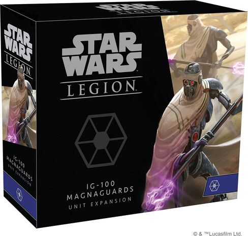 Atomic Mass Games Star Wars Legion IG-100 MagnaGuards Expansion | Two Player Battle Game | Miniatures Game | Strategy Game for Adults and Teens | Ages 14+ | Average Playtime 3 Hours | Made by in Saudi Arabia