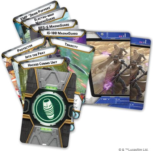 Atomic Mass Games Star Wars Legion IG-100 MagnaGuards Expansion | Two Player Battle Game | Miniatures Game | Strategy Game for Adults and Teens | Ages 14+ | Average Playtime 3 Hours | Made by in Saudi Arabia