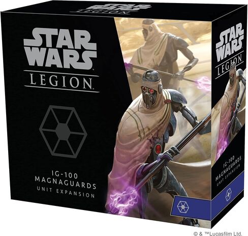 Atomic Mass Games Star Wars Legion IG-100 MagnaGuards Expansion | Two Player Battle Game | Miniatures Game | Strategy Game for Adults and Teens | Ages 14+ | Average Playtime 3 Hours | Made by in Saudi Arabia