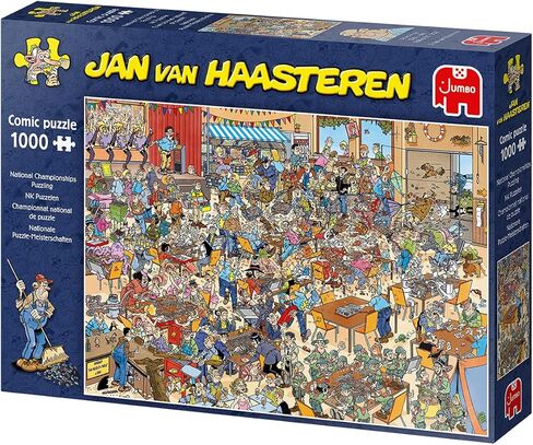 جمبو مجموعة احجية الصور المقطوعة للبطولات الوطنية من جان فان هاستيرين (1000 قطعة) in Kuwait