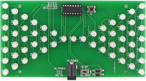 MINUA DIY Electronic Hourglass ering Kit LED Physical Science Learning Experiment in Saudi Arabia
