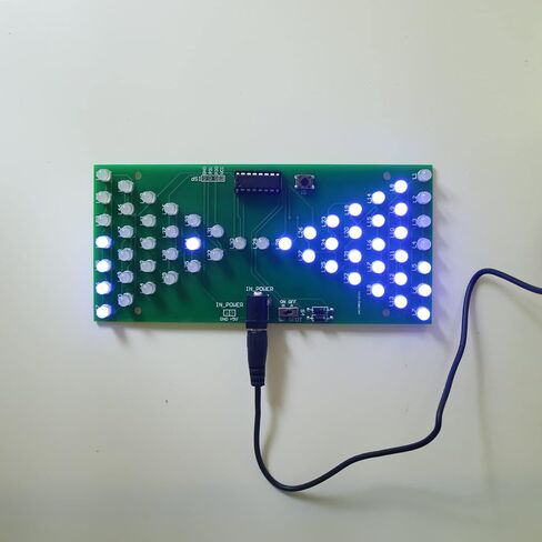 MINUA DIY Electronic Hourglass ering Kit LED Physical Science Learning Experiment in Saudi Arabia