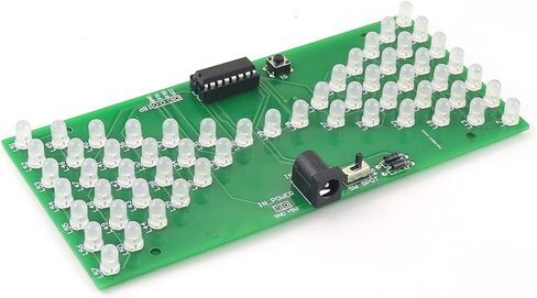 MINUA DIY Electronic Hourglass ering Kit LED Physical Science Learning Experiment in Saudi Arabia