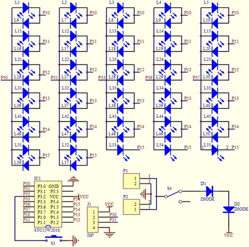 MINUA DIY Electronic Hourglass ering Kit LED Physical Science Learning Experiment in Saudi Arabia