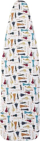 Simplicity Vintage 558354021 100% Cotton Ironing Board Cover with Retro Sewing Pattern Artwork, Multicolor, Finished Size 9" x 12" in Kuwait