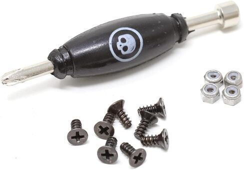 لوحات أصابع الجمجمة F ** K You 34mm Pro لوحة أصابع خشبية احترافية كاملة لوح تزلج صغير 5 طبقات مع عجلات تحمل CNC in Kuwait