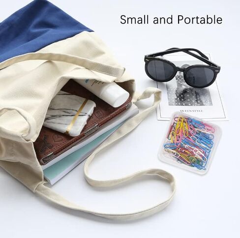 24 قطعة من حاويات تخزين الخرز، حاويات بلاستيكية صغيرة شفافة مع اغطية، صندوق بلاستيكي 4 مقاسات مختلطة لتخزين الحرف اليدوية وسدادات الاذن والبراغي ومشابك المجوهرات in Kuwait