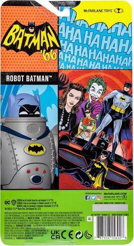 McFarlane Toys - DC Retro Robot Batman (Batman 66' Comic) 6in Action Figure in Saudi Arabia