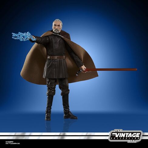 STAR WARS The Vintage Collection Count Dooku, Attack of The Clones 3.75 Inch Collectible Action Figure in Saudi Arabia