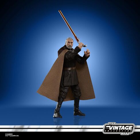 STAR WARS The Vintage Collection Count Dooku, Attack of The Clones 3.75 Inch Collectible Action Figure in Saudi Arabia