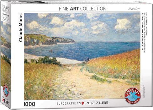 Eurographics Chemin dans les Bles by Claude Monet 1000-Piece Puzzle in Saudi Arabia