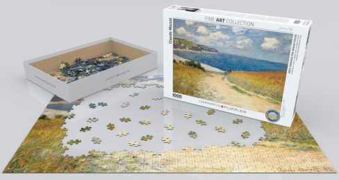 Eurographics Chemin dans les Bles by Claude Monet 1000-Piece Puzzle in Saudi Arabia