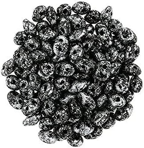 0.18oz Matubo Superduo 2-Hole Czech Pressed Glass Beads 2.5 x 5 mm, Cobalt Picasso in Kuwait