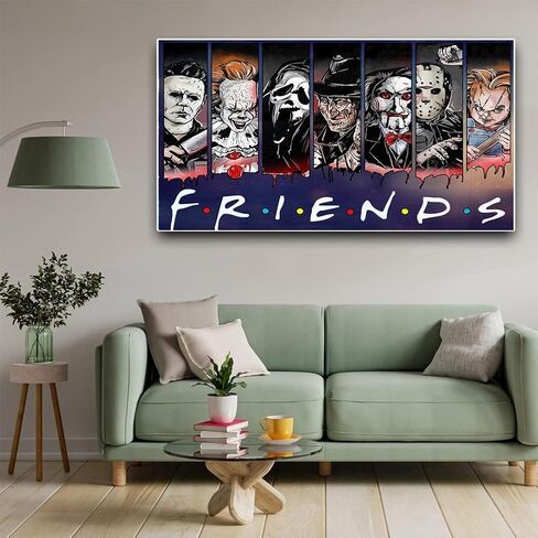 OFRKE Halloween Diamond Painting Kits for Adults,5D Diamond Art Kits for Adults Kids Beginner, DIY Full Drill Diamond Dots Paintings with Diamonds Gem Art and Crafts for Home Wall Decor (12X20inch) in Kuwait