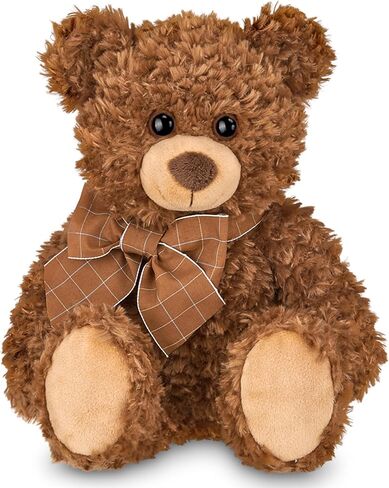 Bearington Lil' Reggie Teddy Bear 12 Inch Teddy Bear Stuffed Animal - Large Teddy Bear - Brown Teddy Bear in Saudi Arabia