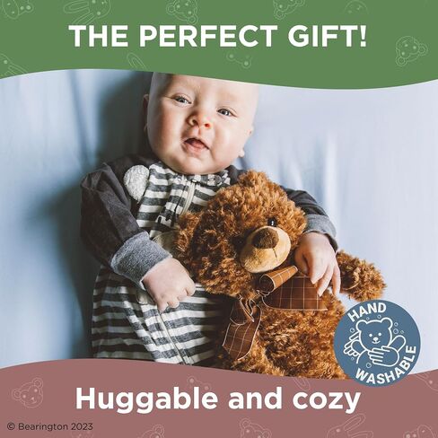 Bearington Lil' Reggie Teddy Bear 12 Inch Teddy Bear Stuffed Animal - Large Teddy Bear - Brown Teddy Bear in Saudi Arabia