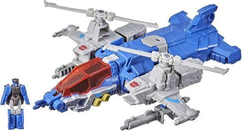 Transformers 2021 Modern Figure in Retro Packaging Autobot Headmaster Highbrow with Xort in Saudi Arabia