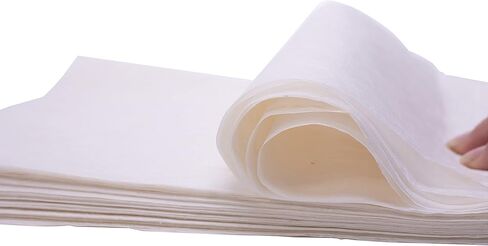Taponukea 100 Sheets 7.9 * 11.8 inch Mulberry Paper Calligraphy Rice Handmade Paper Sheet for Craft DIY Warping Gift Adult Painting Practice About A4 Size in Kuwait