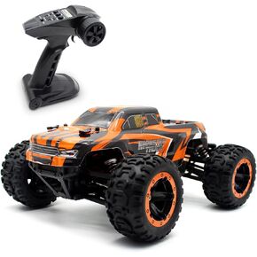 Losbenco 1:16 4X4 RTR Brushless Fast RC Cars for Adults, Max 42mph Hobby Electric Off-Road Racing Buggy, 4WD Offroad Remote Control Car with 2 Li-Po Batteries, Monster RC Truck for Boys in Kuwait