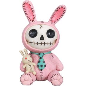 SUMMIT COLLECTION Furrybones Pink Bun Bun Signature Skeleton in Bunny Costume with Bunny Doll in Kuwait
