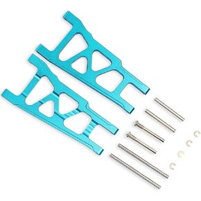 Hosim 4-Pack Front & Rear Lower Arms 4x4 Rc Upgrade Parts Aluminum Suspension Arms Screw pins Replacement of 3655x for RC Traxxas 1/10 Slash