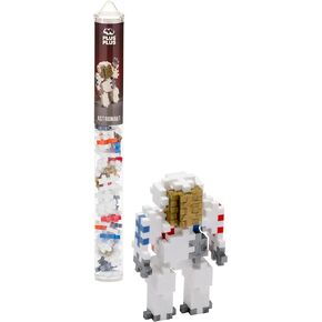 PLUS PLUS - Astronaut, Apollo 11 Space – 70 Piece, Construction Building Stem/Steam Toy, Interlocking Mini Puzzle Blocks for Kids, Mini Maker Tube