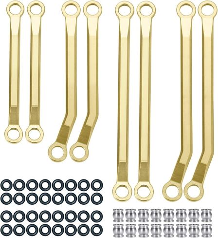 Benedict Harry Metal Steering Links Rod Set for 1/18 RC Crawler Car Traxxas TRX4M Upgrade Parts in Kuwait