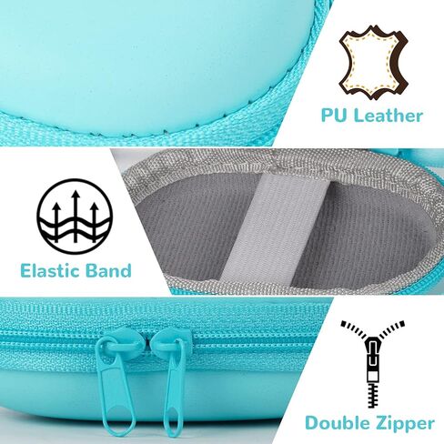 ام جي زي ان ام تي واي حافظة تخزين واقية متوافقة مع 1 تاماجوتشي اوريجينال / بانداي ديجيمون اكس / ديجيمون ديجيمون مونستر الالكترونية للحيوانات الاليفة الافتراضية (حافظة فقط) (ازرق، S) in Kuwait