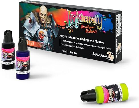 Scale75: Inktensity Paint Set (8 x 17ml) in Saudi Arabia