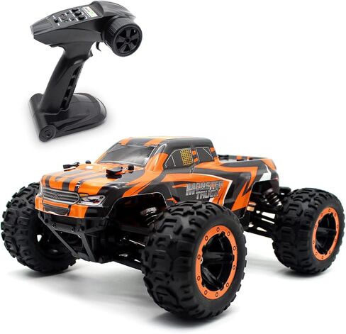 Losbenco 1:16 4X4 RTR Brushless Fast RC Cars for Adults, Max 42mph Hobby Electric Off-Road Racing Buggy, 4WD Offroad Remote Control Car with 2 Li-Po Batteries, Monster RC Truck for Boys in Kuwait