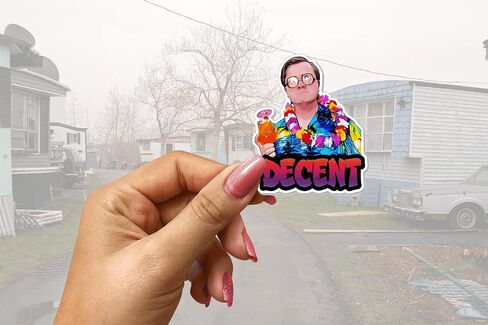 Trailer Park Boys Bubbles Sticker Pack (2 Pack) Decent & Kittyland Love Center, Official Trailer Park Boys Merchandise, Trailer Park Boys Merch, Stickers for Men in Saudi Arabia
