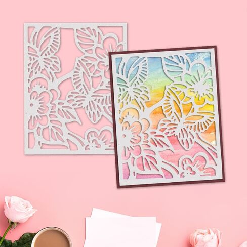 قوالب نباتات محفوظ بوعاء لصنع البطاقات، قالب قطع الصبار العصاري لسكرابوكينغ على ورق التخليص صياغة ديكور ألبوم ذاتي الصنع in Kuwait