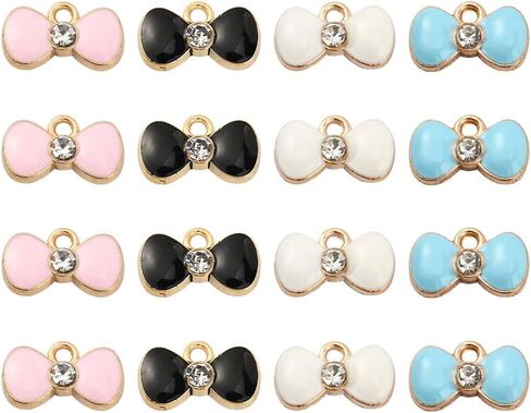 LiQunSweet 30Pcs 3 Colors Enamel High-Top Sneakers High Board Shoes Charms for Bracelets Necklace Jewelry Making in Kuwait