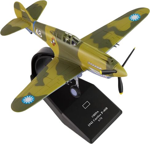 HANGHANG 1/72 P40 Fighter Plane Metal Fighter Military Model Diecast Plane Model for Collection or Gift in Saudi Arabia
