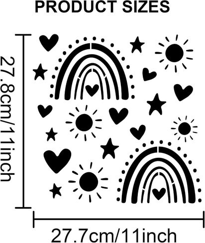 MAYJOYDIY تاج استنسل King Queens Crown Stencils للرسم 11.8 × 11.8 بوصة مادة PET قابلة لإعادة الاستخدام ضوء DIY هدية ديكور الحرف اليدوية ألبوم القصاصات بطاقة ورقية in Kuwait