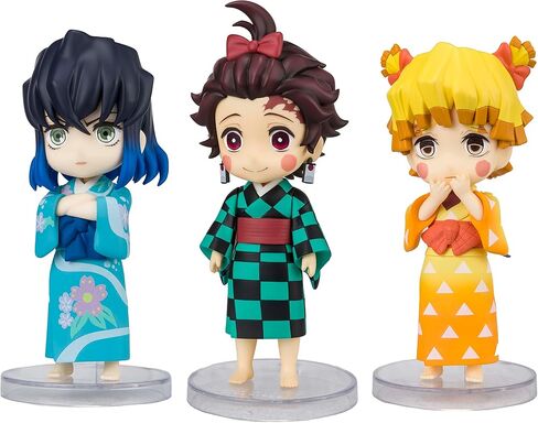 TAMASHII NATIONS - Demon Slayer: Kimetsu no Yaiba - Sumiko Zenko Inoko (Entertainment District Arc Set), Bandai Spirits Figuarts Mini Action Figure in Saudi Arabia
