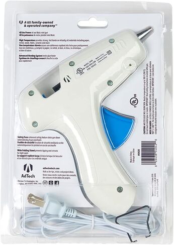 مسدس الغراء الساخن AdTech 0400P، أبيض in Kuwait