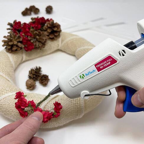 مسدس الغراء الساخن AdTech 0400P، أبيض in Kuwait