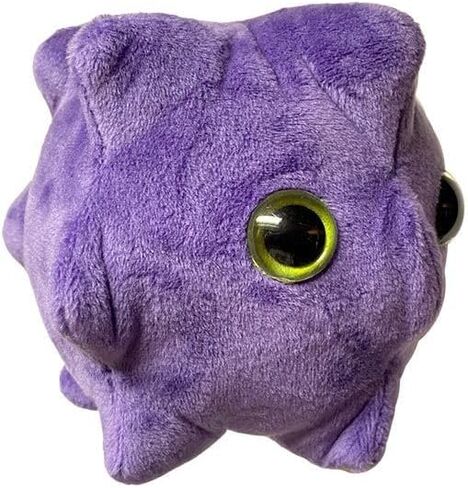 GIANTmicrobes RSV Plush - تعرف على الفيروسات وأمراض الطفولة، هدية تعليمية للأصدقاء والآباء والأطباء والصحة العامة والطلاب والعائلات وأي شخص يتمتع بروح الدعابة الصحية in Saudi Arabia