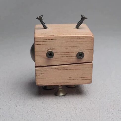 4 Inch Solid Wood Block Cube, Large Wooden Blocks for Crafts, Unfinished Wood Cubes for DIY Crafts and Decor, 1 PCS Square Solid Wood Block in Kuwait