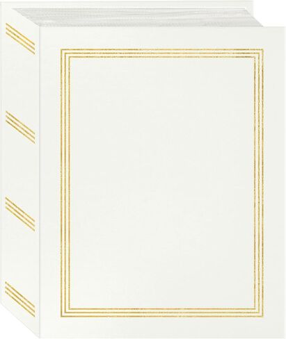 Pioneer Photo Albums A4-100 White Photo Album, 100 Pockets 4"x6" in Saudi Arabia