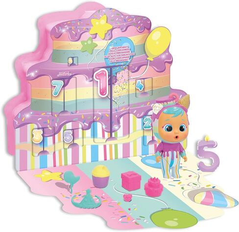 Cry Babies Magic Tears My Birthday Countdown - 7 Accessories, Exclusive Character and Confetti Surprise! in Kuwait
