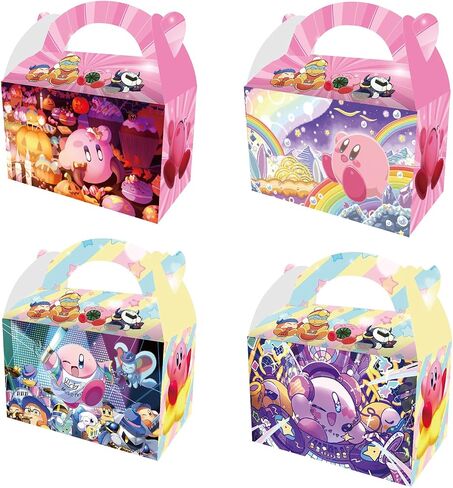 16 Pcs Pink Star Party Favor Boxes, Pink Star Goodies Boxes Treat Boxes for Baby Shower Kids Boys Girls, Cute Star Birthday Party Decorations Star Supplies Candy Gift Boxes in Saudi Arabia