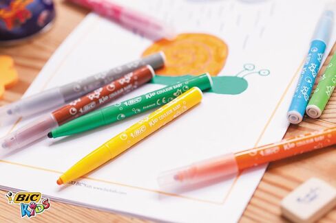 BIC KiDS Couleur Extra Large Felt Pens 'Special for School' Class Pack (96 Pieces) in Kuwait