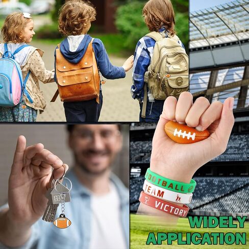 158 قطعة من هدايا عيد ميلاد كرة القدم، هدايا الحفلات مع سلاسل مفاتيح صغيرة لكرة القدم، أساور معصم من السيليكون، صفارات، ملصقات، حقائب أورجانزا، علامات شكر لمستلزمات حفلات كرة القدم، مكافآت الفصل الدراسي (كرة القدم) in Kuwait