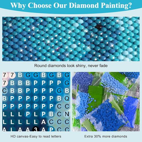 Lxmsja 5D DIY Cute Panda Diamond Gem Art Painting for Adults, Panda Diamond Painting Kits, Full Drill Crystal Rhinestone Arts and Crafts for Gifts Wall Decor 12X16inch in Saudi Arabia