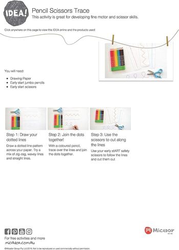 Micador jR. Colourush Jumbo Pencils, 10-Colors in Kuwait