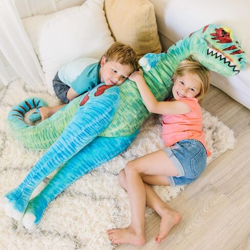 Melissa & Doug Jumbo T-Rex Dinosaur - Lifelike Stuffed Animal (over 4 feet tall) in Saudi Arabia